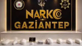 Gaziantep'te uyuşturucu operasyonu: 7 kilo metamfetamin yakalandı