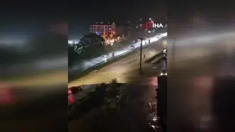 Fatsa'da etkili sağanak yağış ulaşımı olumsuz etkiledi