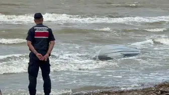 Samsun sahilinde gizemli insansız deniz aracı bulundu