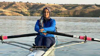 Emine Alkayış, deprem sonrası kürek sporuyla hayatına yeni bir yön veriyor