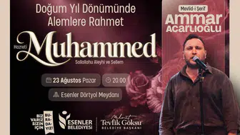Esenler'de mevlid-i şerif senfonik düzenlemeyle ilk kez sahneye çıkıyor