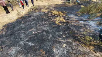 Yozgat'ta çıkan ot yangını hızlıca kontrol altına alındı