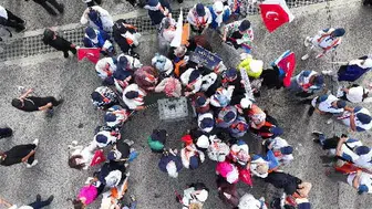 15 bin AK Parti mensubu, İstanbul'dan Ankara'ya büyük buluşmaya katıldı