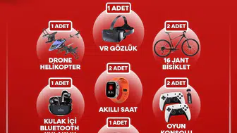 Canik Belediyesi'nden Zafer Bayramı için özel hediyelerle çekiliş