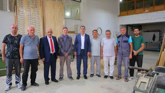 Bayburt valisi Eldivan sanayi esnafıyla bir araya geldi