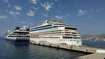 Bodrum'a iki lüks kruvaziyer ziyareti gerçekleşti