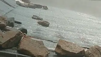 Anzer Yaylası'nda beklenmedik dolu yağışı ziyaretçileri şaşırttı