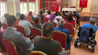 Bayburt'ta özel bireylere sağlıklı yaşam rehberliği sunuldu