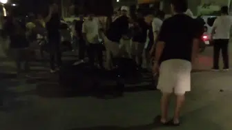 Eskişehir'de motosiklet ile otomobil çarpıştı: genç sürücü hastaneye kaldırıldı
