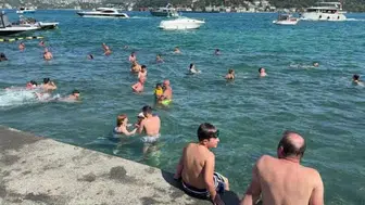 İstanbul'da yaz sıcakları kapıları açtı: Sahiller ve parklar dolup taştı