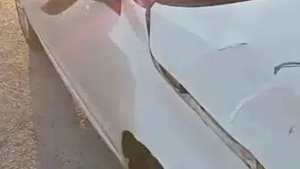 Samsun'da elektrikli bisikletli genç kız otomobilin çarpması sonucu hayatını kaybetti