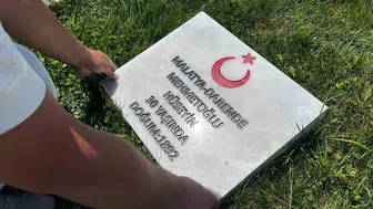 İscehisar'da öğrencilerden anlamlı projeye imza: 510 şehit mezar taşı yenilendi