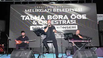 Melikgazi'de talha bora öge rüzgârı: unutulmaz bir müzik akşamı