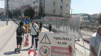 Halkevi inşaatında ulaşımda ciddi sorunlar yaşanıyor