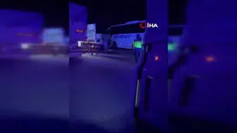 Hatay'da yolcu otobüsü tıra çarptı: 1 ölü, 5 yaralı