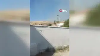 Haymana'daki otlak yangınına itfaiye ve yangın söndürme uçakları müdahale ediyor