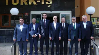 Madencilerin sorunları masaya yatırıldı: Bakan Bayraktar, Türk-İş Genel Başkanı ile görüştü