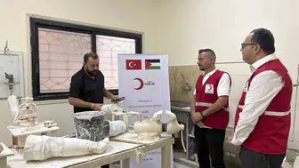Türk Kızılay, Gazze'de protez desteğiyle yaralara merhem oluyor