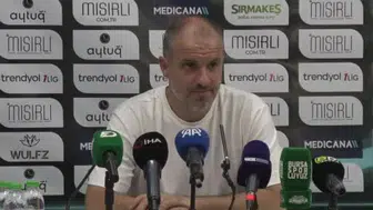 Bursaspor teknik direktörü Mustafa Er'den hakem eleştirisi: 'Bize mağlubiyet aldırdı'