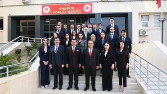 Adaletin kalbi Anamur'da atıyor: HSK üyeleri yargı mensuplarıyla buluştu