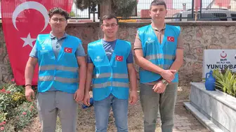 Yenişehir'de gençler şehitliğe sahip çıktı: Vatan için teşekkürler
