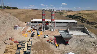 Siirt'in altyapısını güçlendirecek yeni tesis inşaatına başlandı