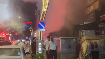 Kocaeli'de marketin manav bölümünde yangın paniği