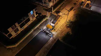 Düzce'de asfalt çalışmalarına aralıksız devam ediliyor