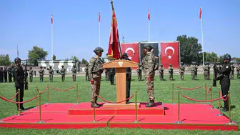 Iğdır 5. hudut tugayında yeni komutan göreve başladı