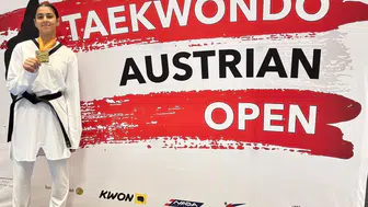 Ebrar Acar, Avusturya'da taekwondo zirvesine çıkarak Elazığ'ı gururlandırdı