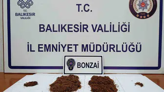 Gönen'de uyuşturucu ticaretine darbe: 133 gram bonzai ile 1 tutuklama