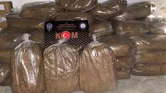 Kütahya'da düzenlenen kaçakçılık operasyonunda önemli ölçüde tütün ele geçirildi