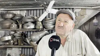 Kalaycılığın son temsilcisi Ramazan Kalaycı: Yeni nesil el emeğine ilgi duymuyor