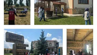 Çocuklar Bayburt'ta doğa ve kültür zenginliğiyle buluştu