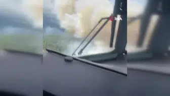 Antalya'nın Beşkonak bölgesinde orman yangını tedirginliği sürüyor