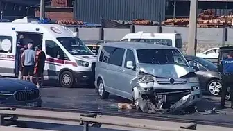 Kocaeli'de zincirleme kazalar: 8 araç birbirine girdi