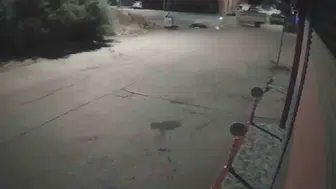 Ankara'da motosiklet kazası sonrası hayata veda eden sürücünün son anları kaydedildi