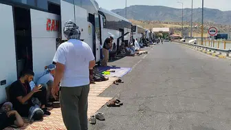 Filistin Konvoyu, İbrahim Halil Sınır Kapısı’nda 4 gündür bekliyor
