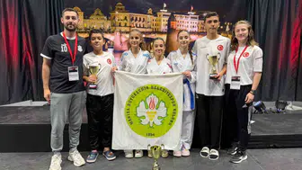 Manisa BBSK karatecileri uluslararası arenada başarı gösterdi