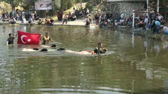 Denizli'de 853 yıllık koyun geçirme festivali dayanışma ve coşkuyla kutlandı