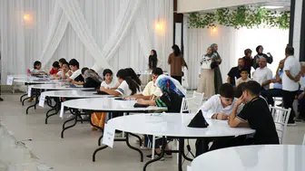 Topsöğüt'te minik kalpler Kur'an-ı Kerim için yarıştı