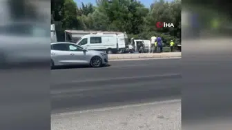 İzmir'de feci trafik kazası: Kamyonet sürücüsü yaşamını yitirdi