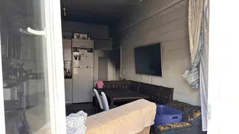 Kastamonu'da kapıcı dairesindeki yangında baba ile oğlu yaralandı
