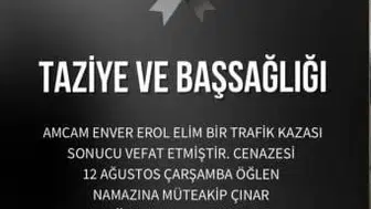 Kestel Belediye Başkanı'nın amcası trafik kazasında hayatını kaybederek son yolculuğuna uğurlandı