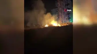 Ankara'da otluk alanda yangın paniği: itfaiye müdahale ediyor