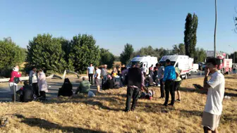 Afyonkarahisar'da yolcu otobüsü devrildi: Yaralılar hastaneye kaldırılıyor