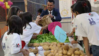 Erzurum'da çocuklar toprakla buluştu: Üretim süreci keyifli bir deneyim haline geldi