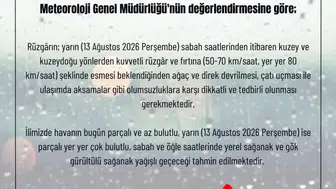 İstanbul'da fırtına bekleniyor: Rüzgar hızı 80 kilometreye ulaşabilir