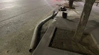 Çorum'da otomobil ve motosiklet çarpıştı: kaza anı ve yaralı sürücünün durumu