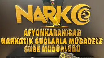 Afyonkarahisar'da polis uyuşturucu madde operasyonu gerçekleştirdi